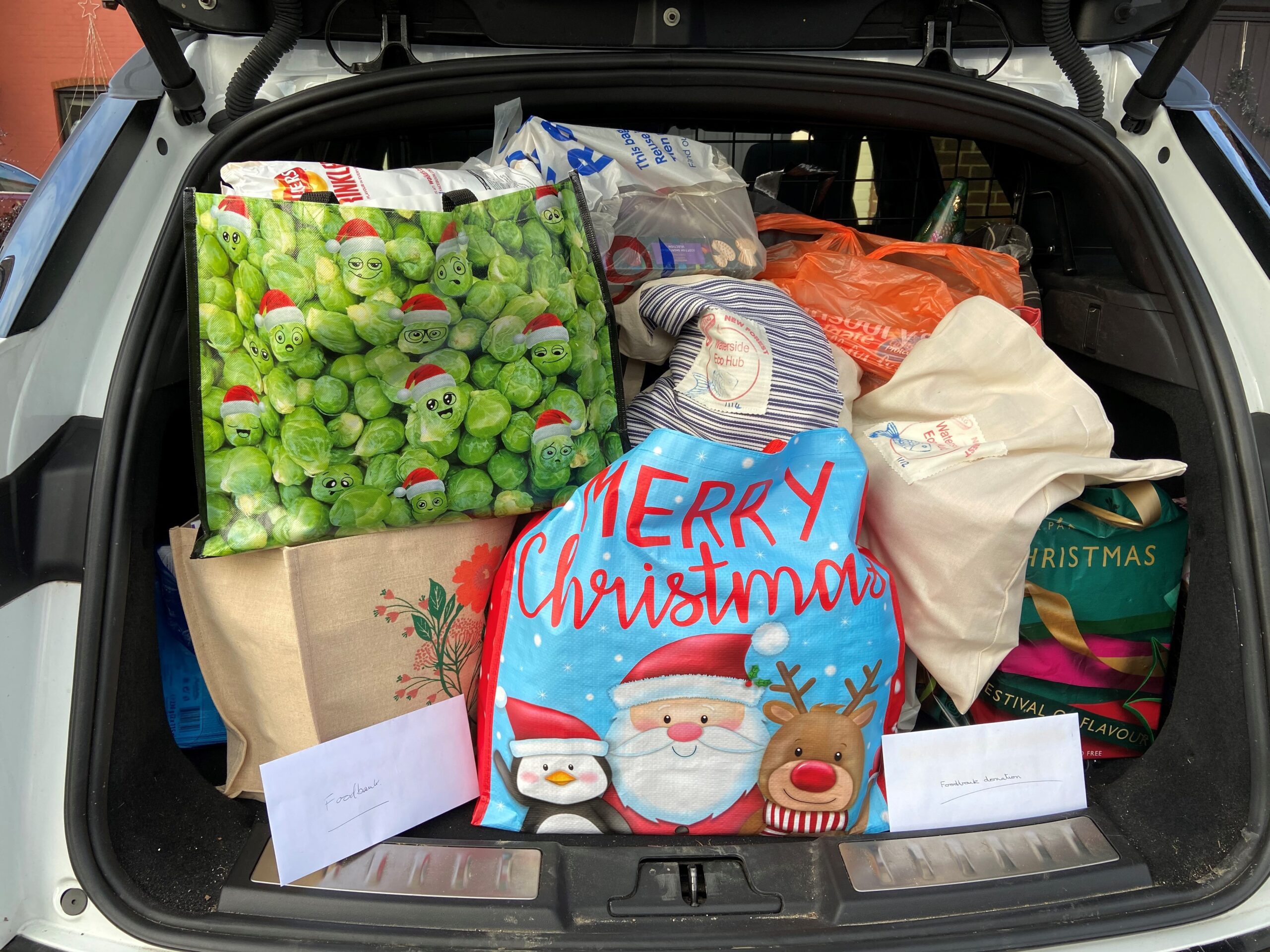 Last Foodbank Delivery Before Christmas