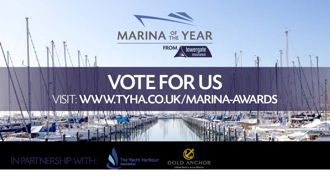 Vote For Hythe Marina as Marina of the Year